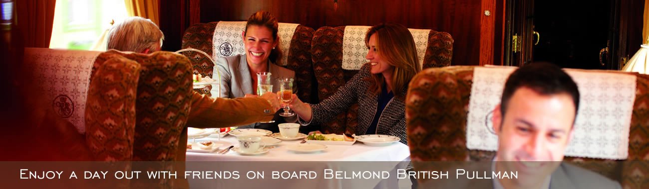 Enjoy superb cuisine served on Belmond British Pullman dining excursions