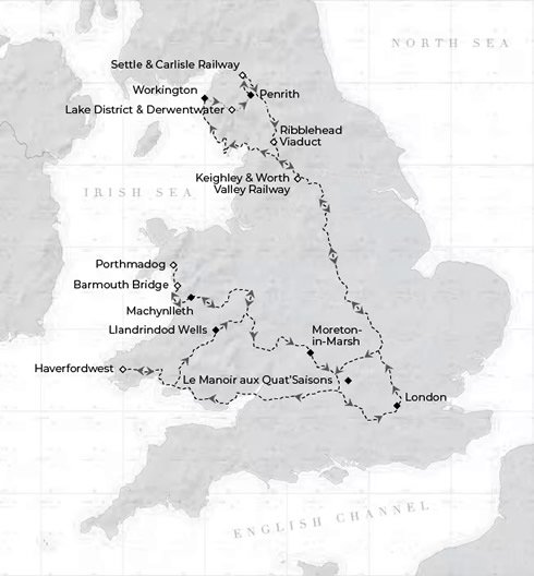 The Britannic Explorer Lake District and Wales 6-night Tour